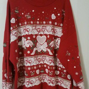 Women's Plus Size Christmas Sweater